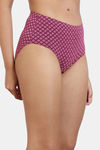 Zivame Anti-Microbial Medium Rise Full Coverage Hipster Panty (Pack of 3) - Multicolor — thumbnail 12